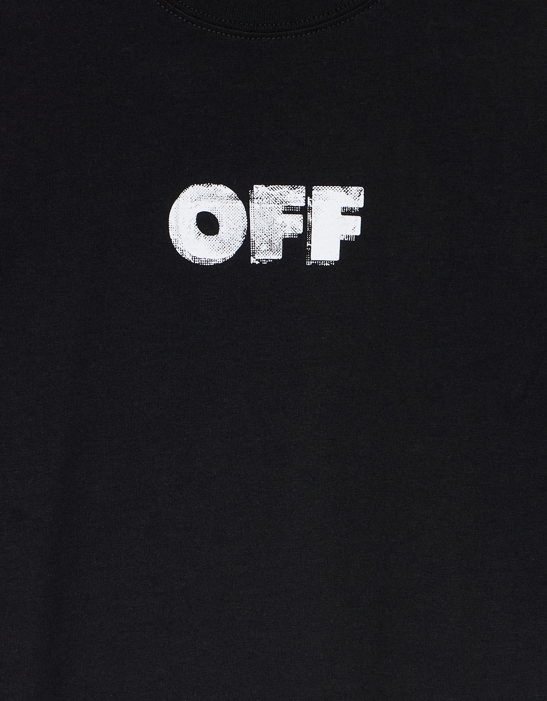 Kids Arrow Sponge Long Sleeve T-Shirt in Black