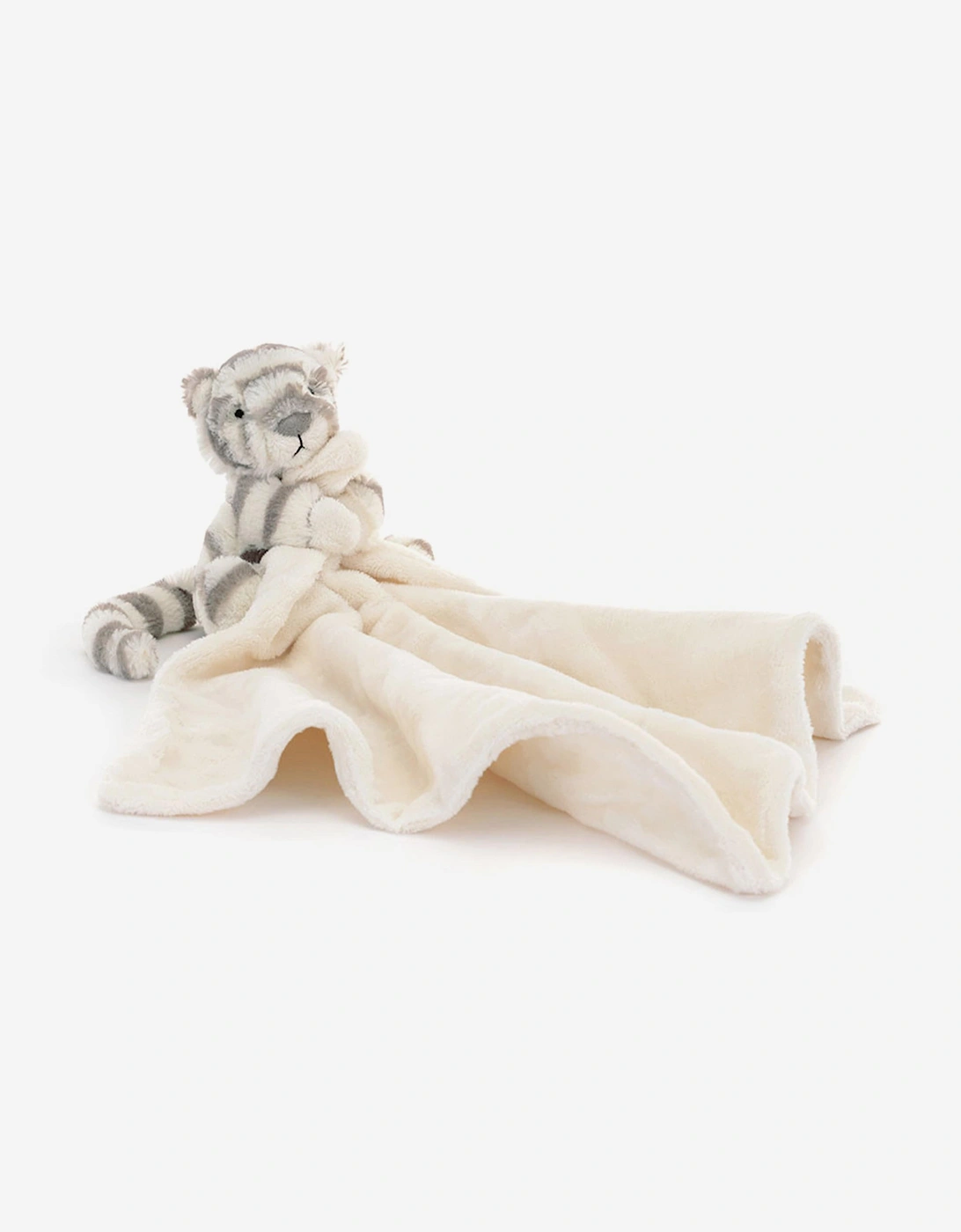 Bashful Snow Tiger Soother in Ivory (34cm)