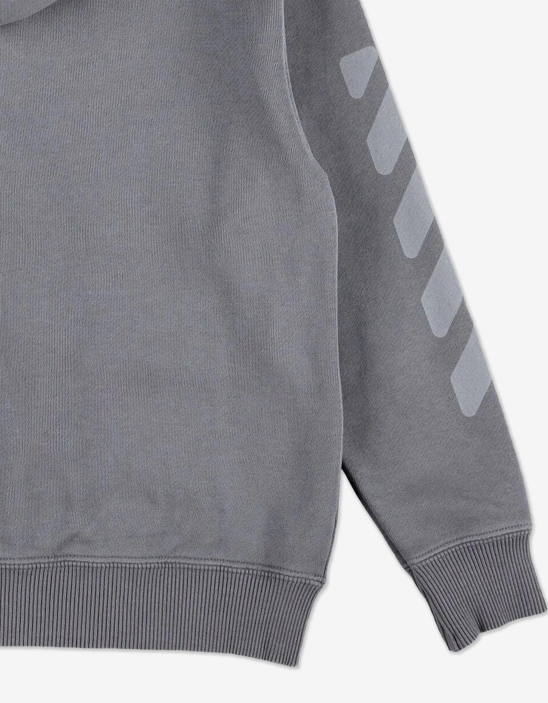 Boys Garment Dyed Cargo Zip Up Top in Grey
