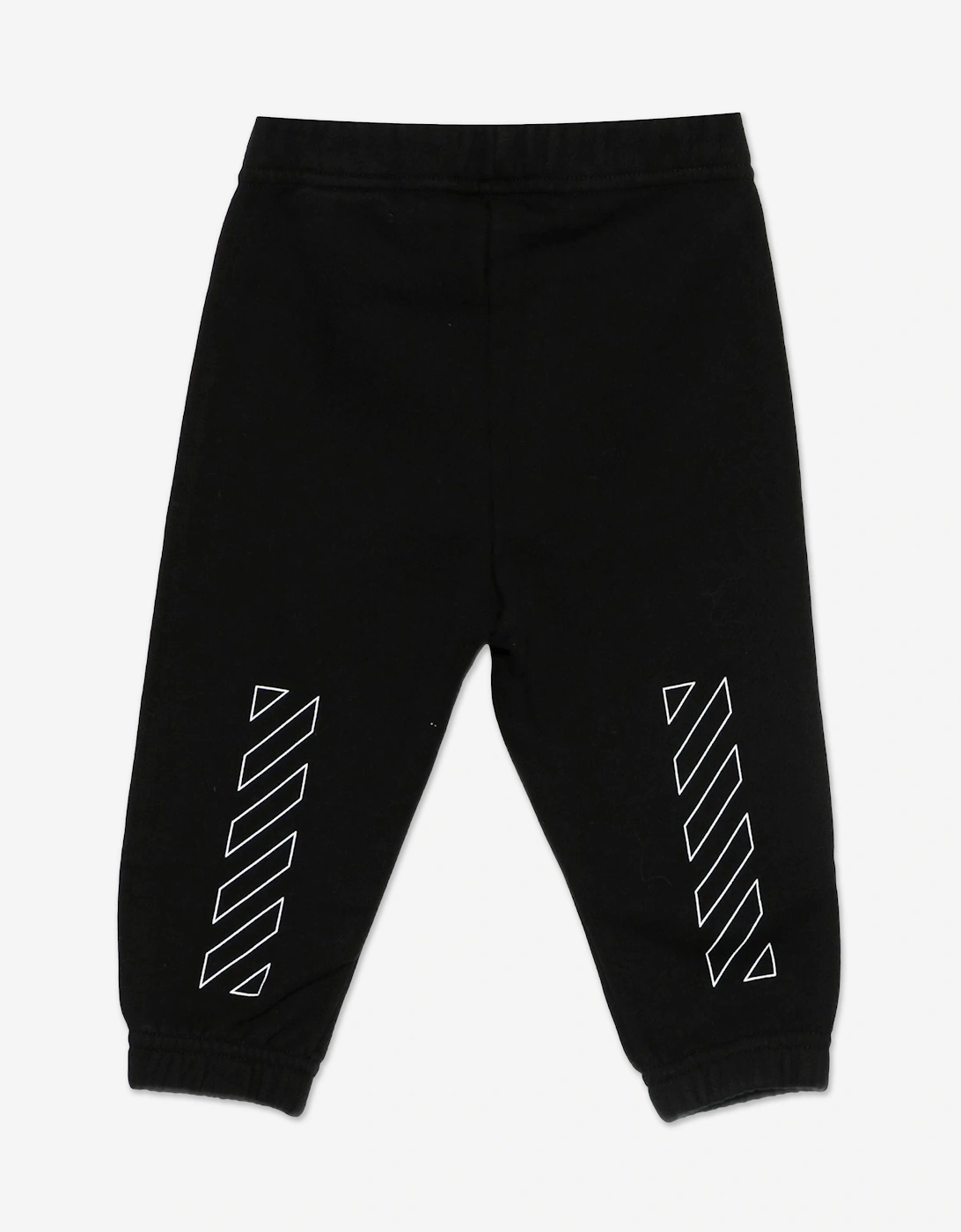 Baby Boys Bookish Diagonal Joggers in Black