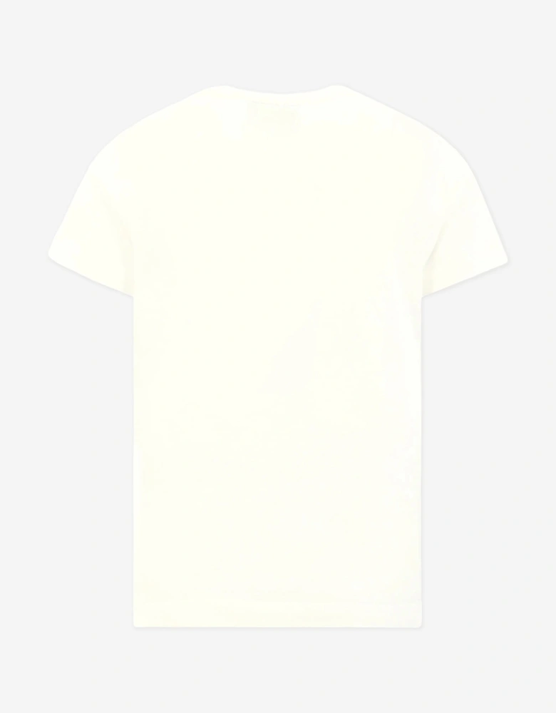 Boys Squirrel T-Shirt in White