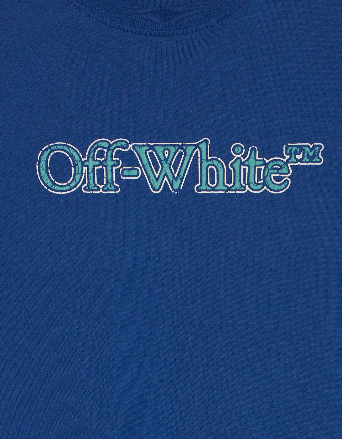 Boys Big Bookish Crackle Logo T-Shirt in Blue