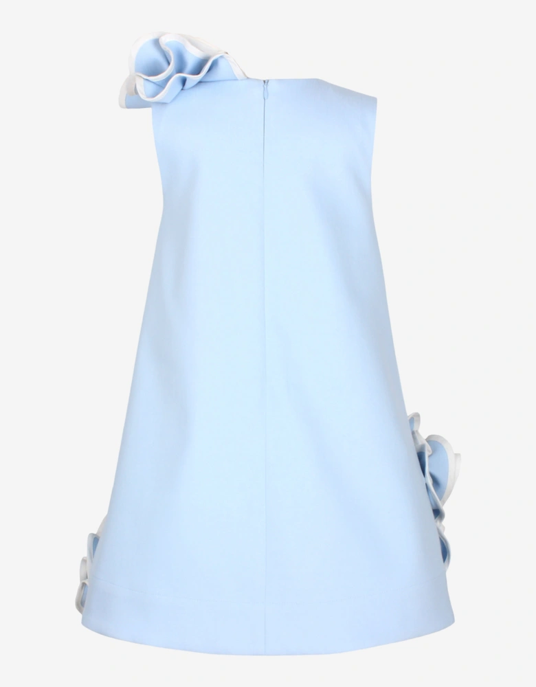 Girls Blossoming Love Dress in Blue