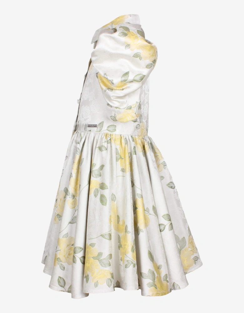 Girls Carousel Dress in Ivory