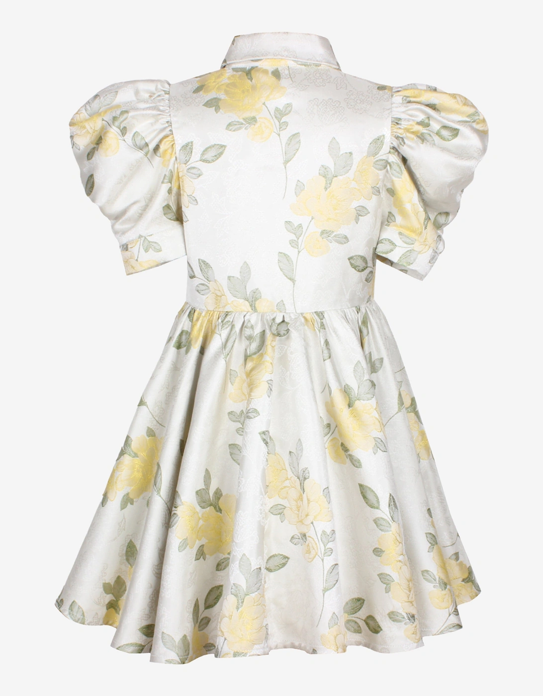 Girls Carousel Dress in Ivory