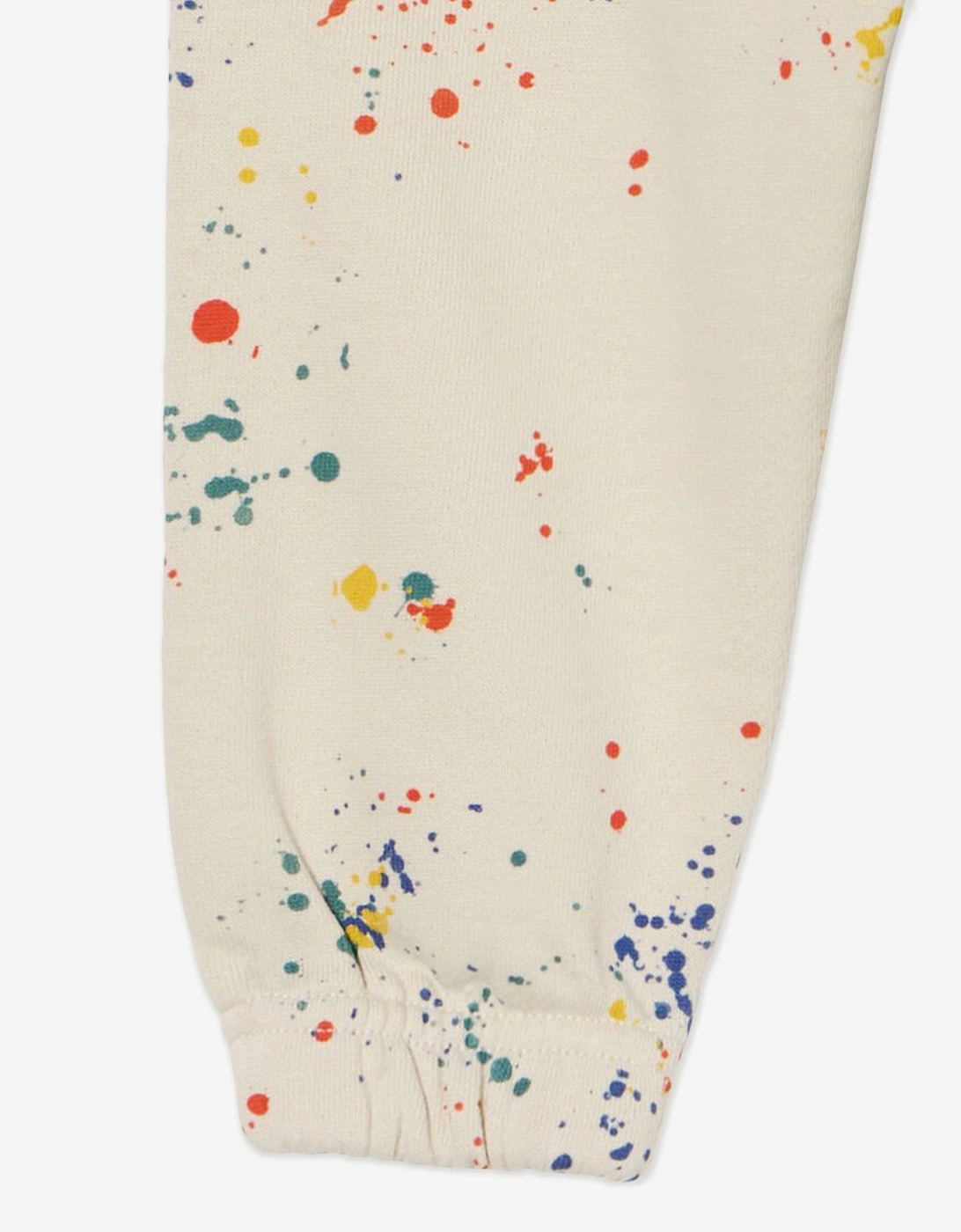 Baby Boys AOP Splat Joggers in Ivory