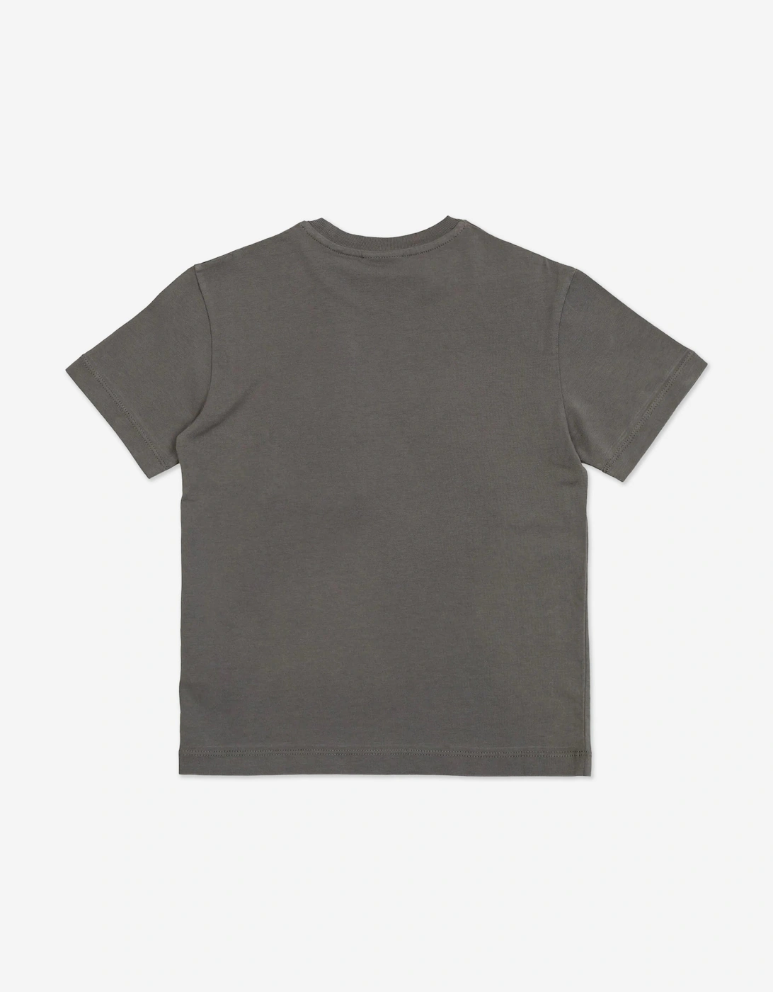 Boys Garment Dyed Cargo T-Shirt in Grey