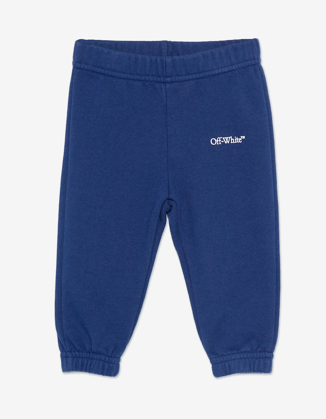 Baby Boys Bookish Diagonal Joggers in Blue, 5 of 4