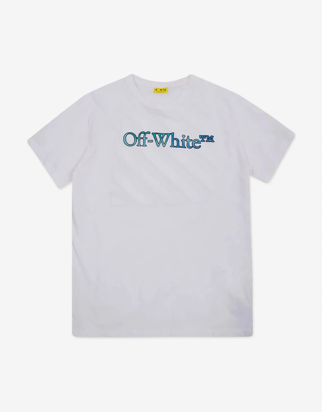 Kids Diagonal Watercolour T-Shirt in White, 5 of 4