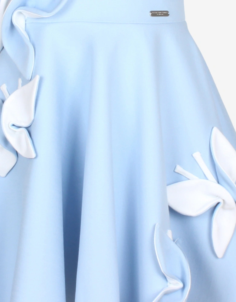 Girls Butterfly Dress in Blue