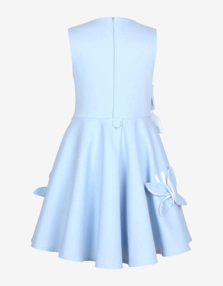 Girls Butterfly Dress in Blue