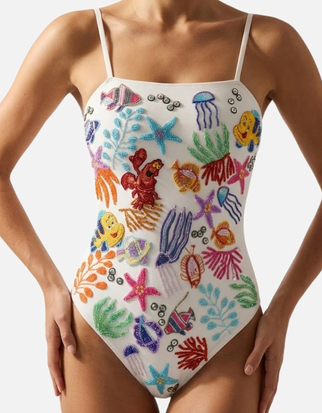 Disney | Attina Swimsuit in White