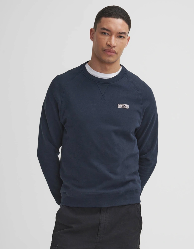 Essential Crew Neck Sweatshirt - International Navy Blue