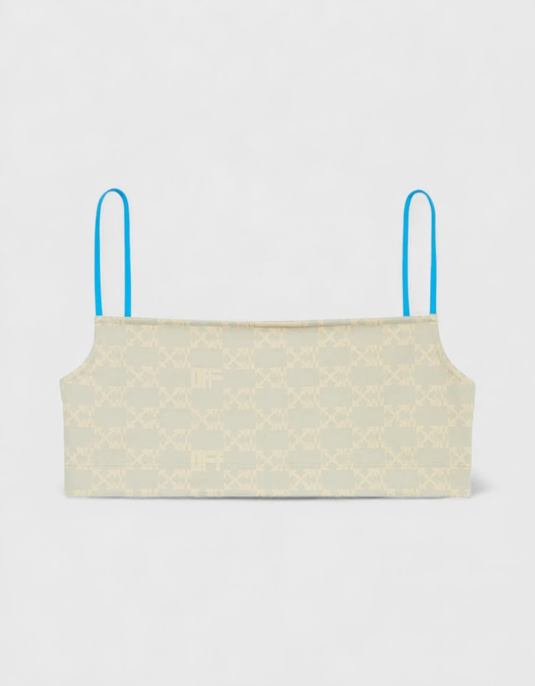Monogram Tube Top Light Green Sand