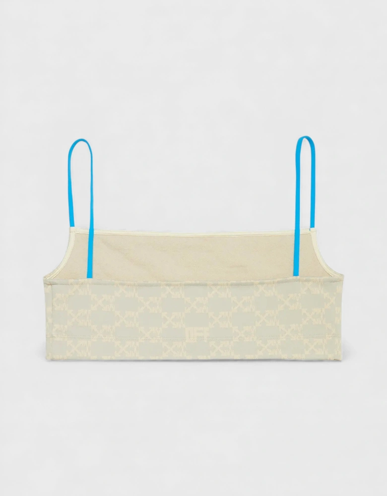 Monogram Tube Top Light Green Sand