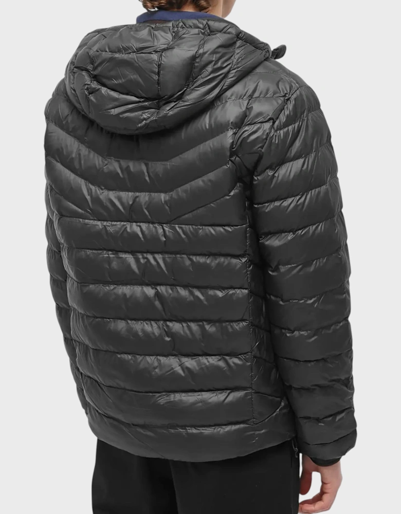 Polo Men's Terra Chevron Insulated Hooded Jacket Polo Black