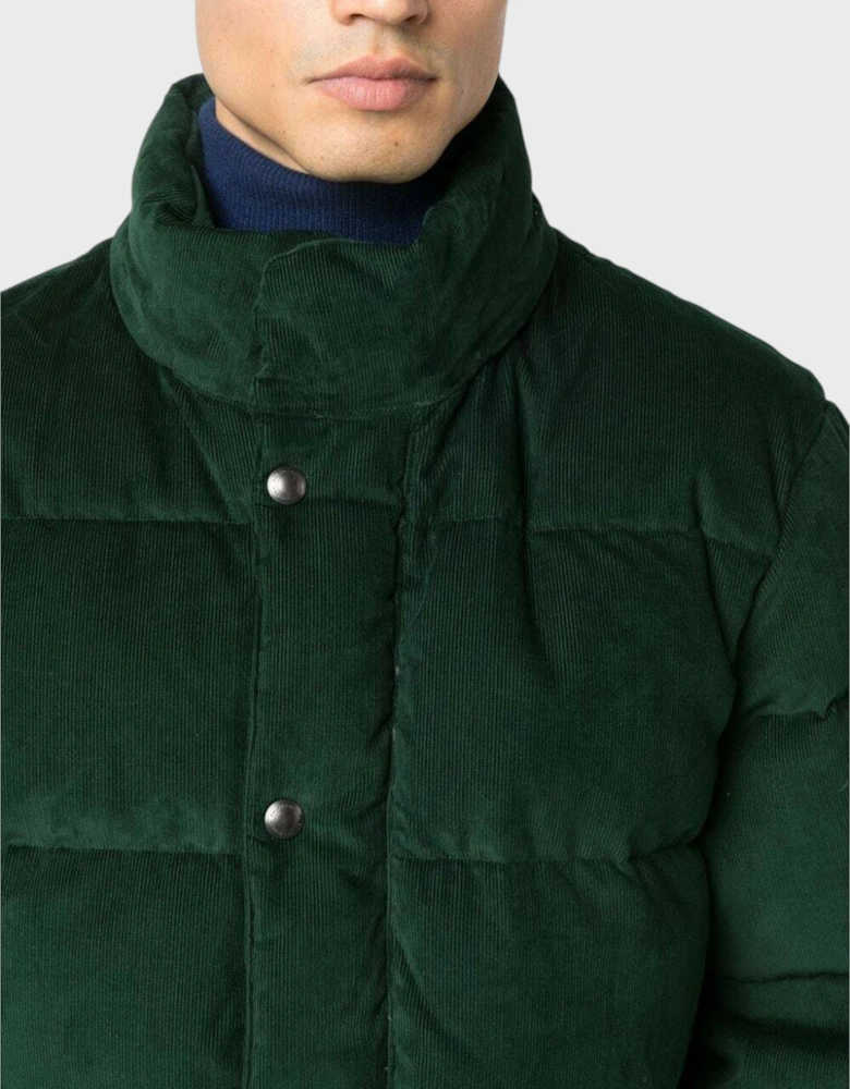 Polo Corduroy Down Jacket College Green