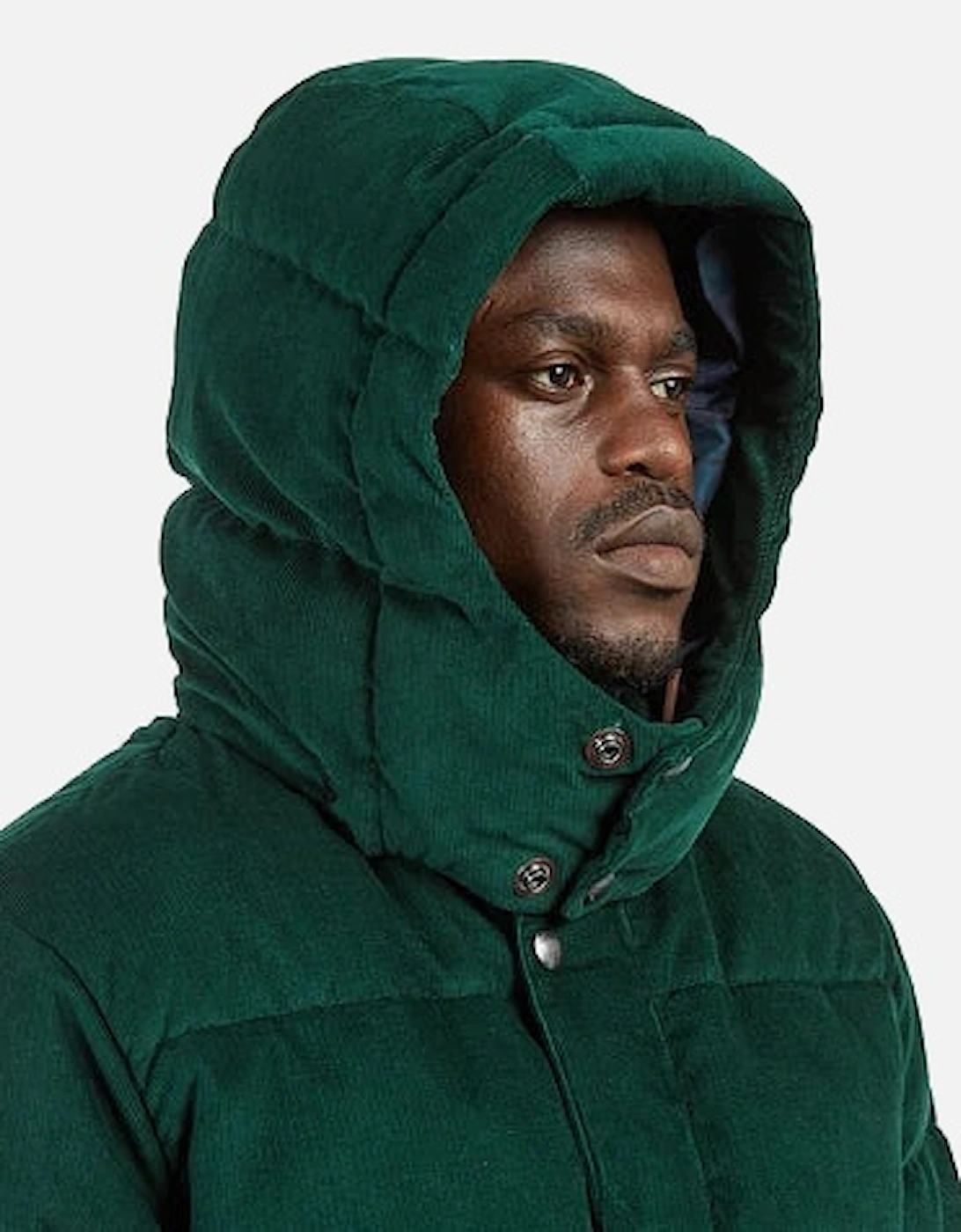 Polo Corduroy Down Jacket College Green