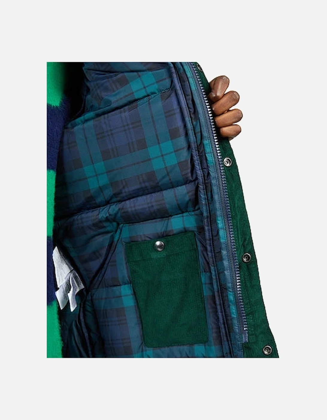 Polo Corduroy Down Jacket College Green
