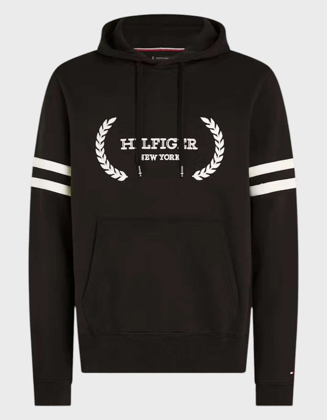 Laurel Monotype Hoodie Black, 6 of 5