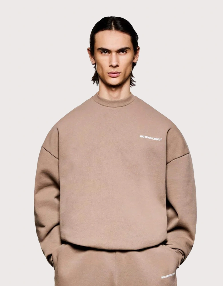 Overshirt Uniform Crewneck Sweatshirt