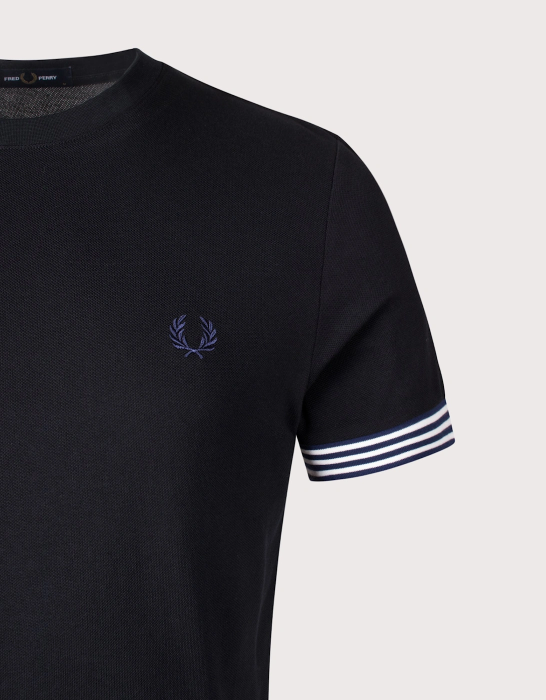 Striped Cuff T-Shirt