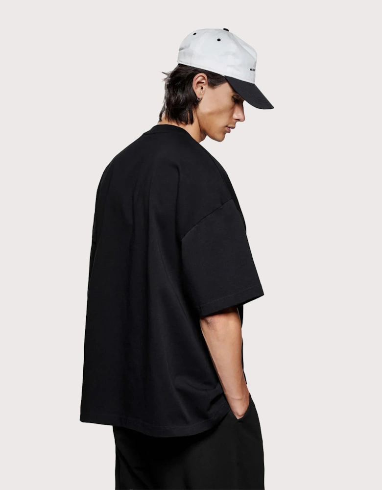 Oversized Linear T-Shirt