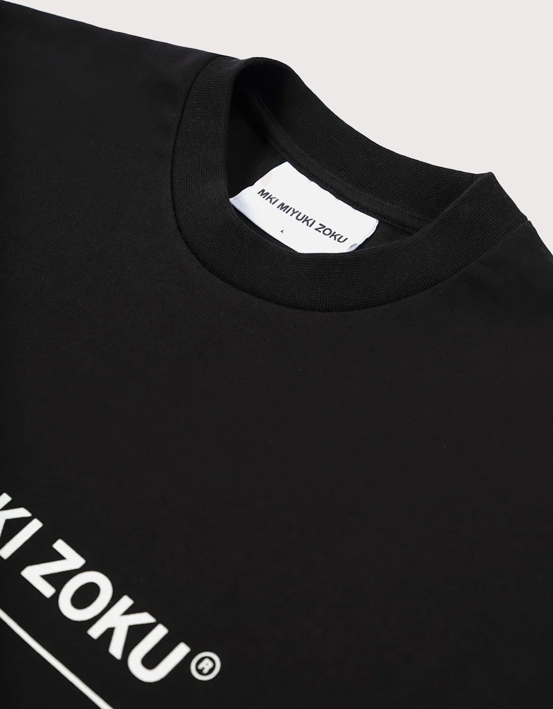 Oversized Linear T-Shirt