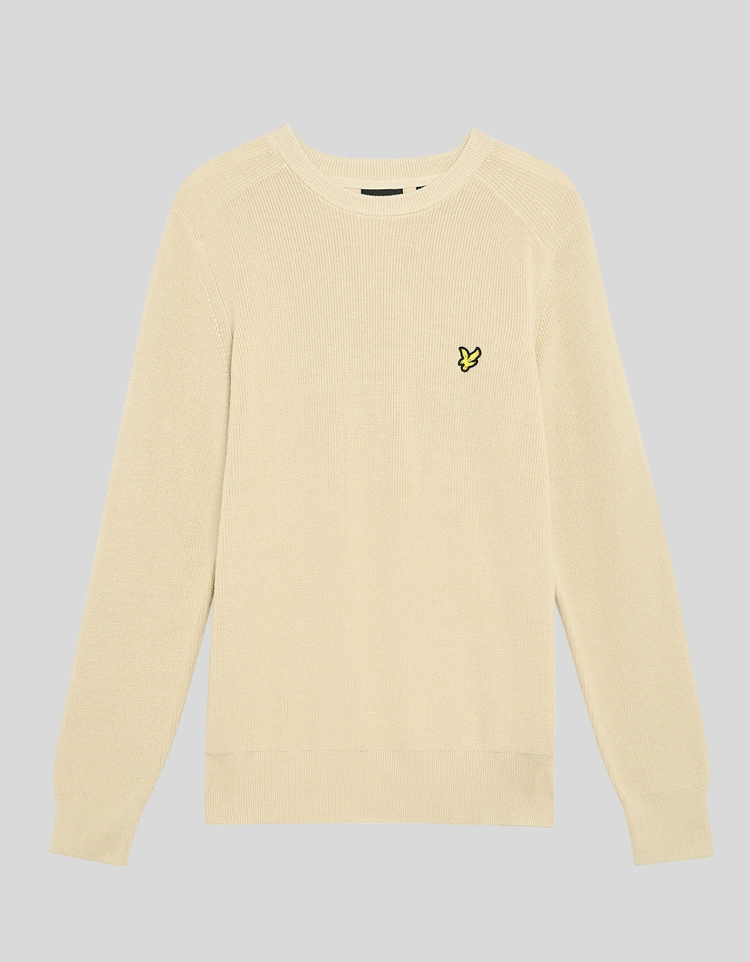 Engineered Rib Crew Neck Jumper