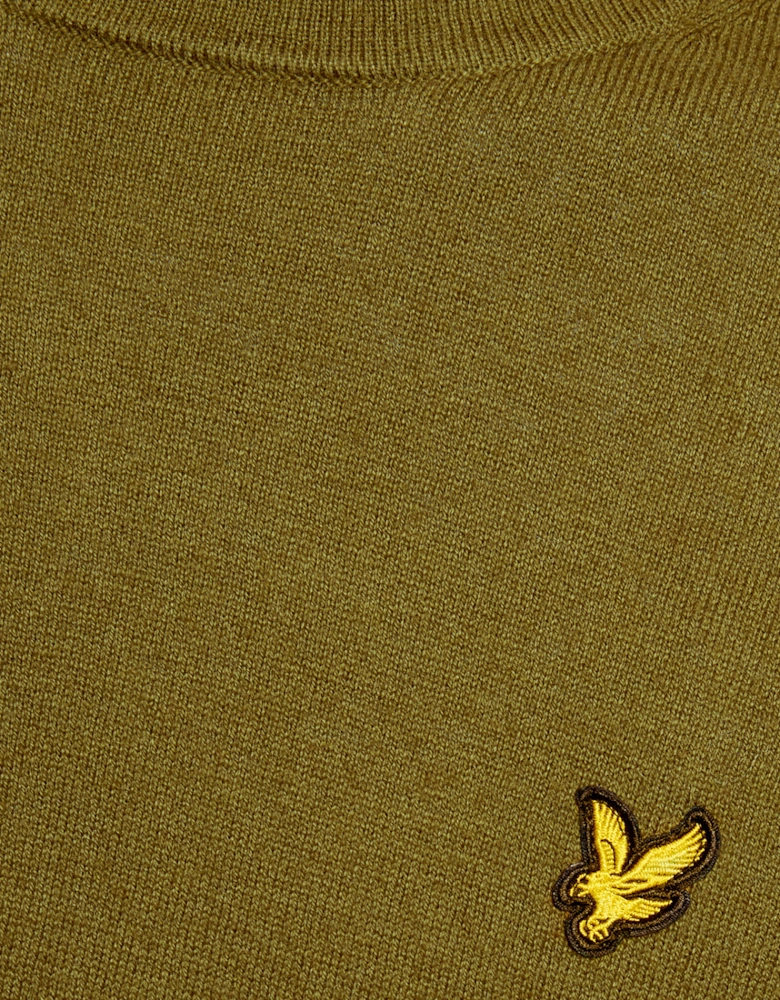 Cotton Merino Crew Neck Jumper