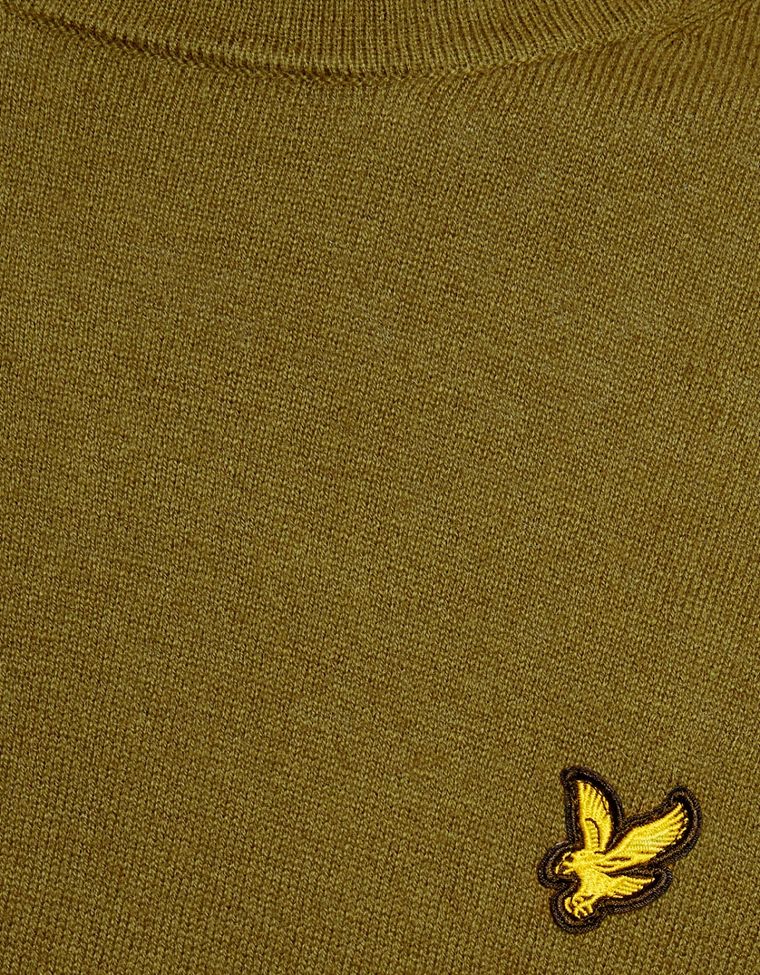 Cotton Merino Crew Neck Jumper