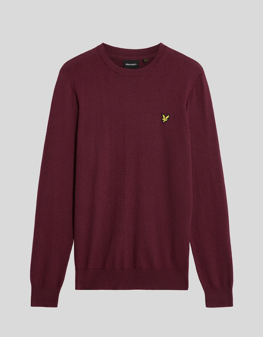 Cotton Merino Crew Neck Jumper