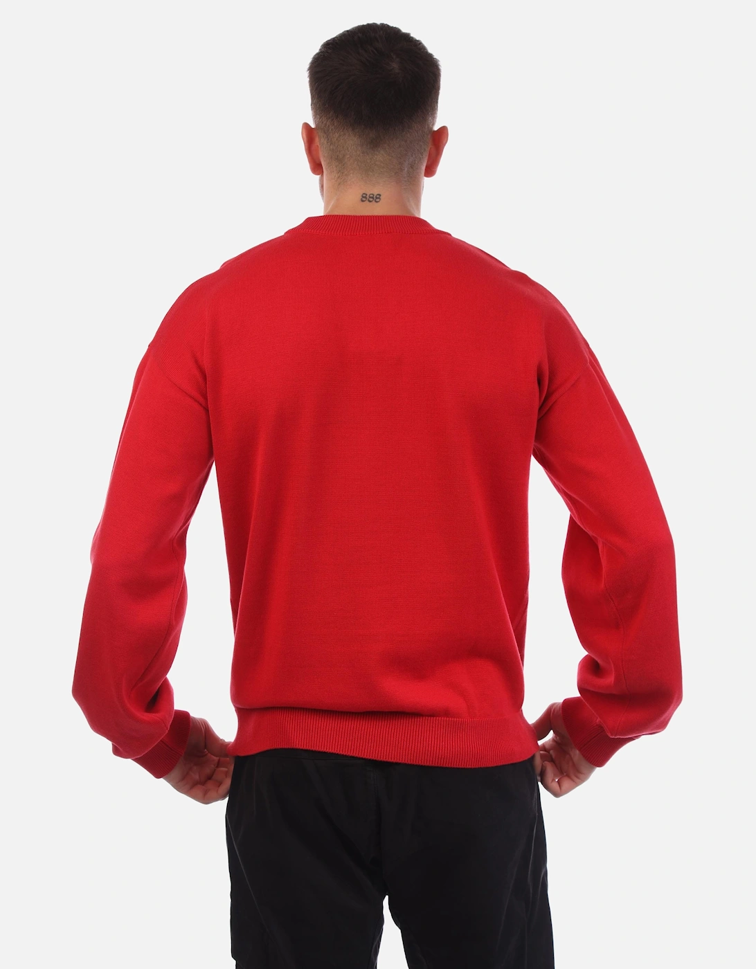 Swart Knitted Sweatshirt