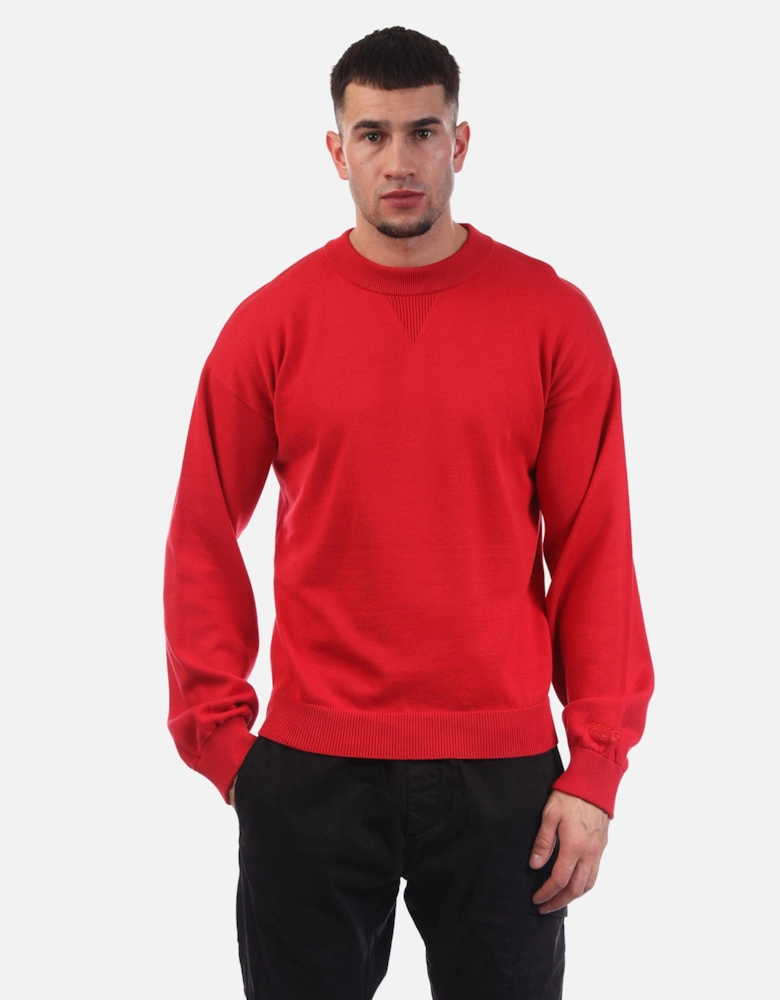 Swart Knitted Sweatshirt