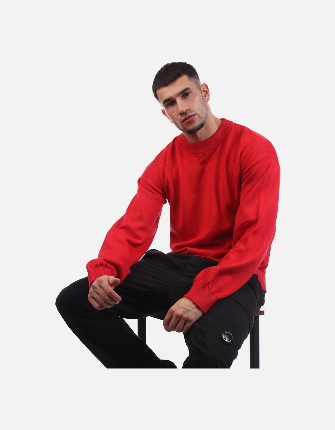 Swart Knitted Sweatshirt