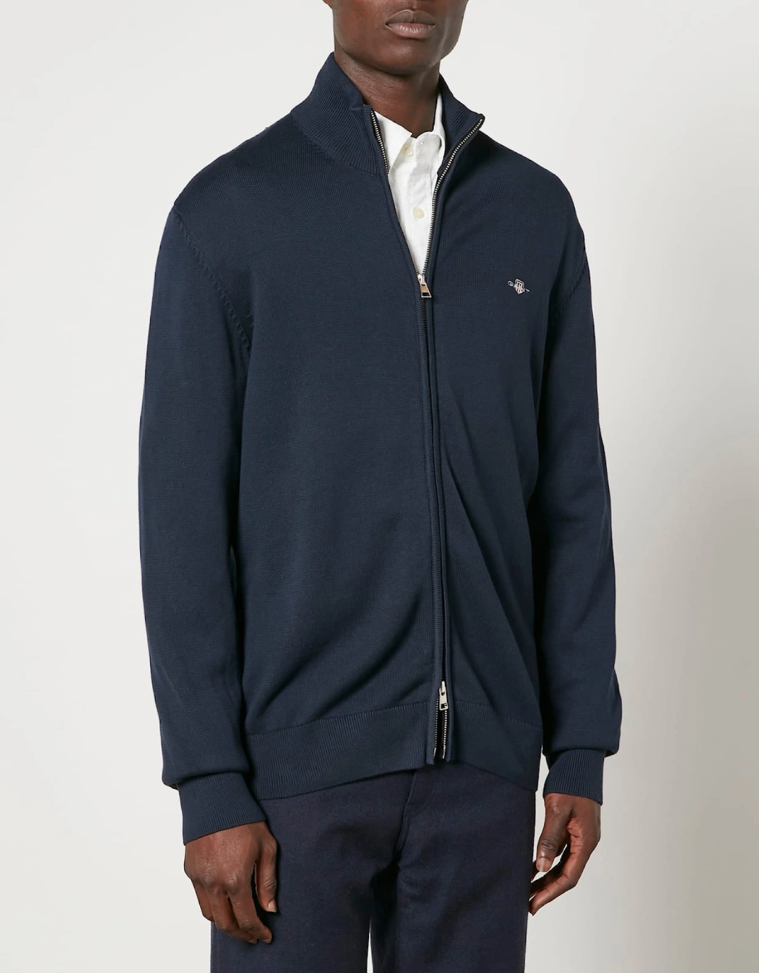 Cotton Zip Cardigan, 3 of 2