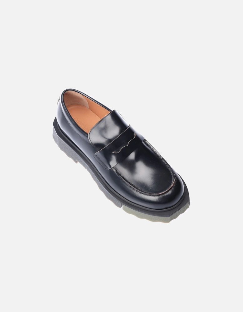 Leather Sponge Loafers