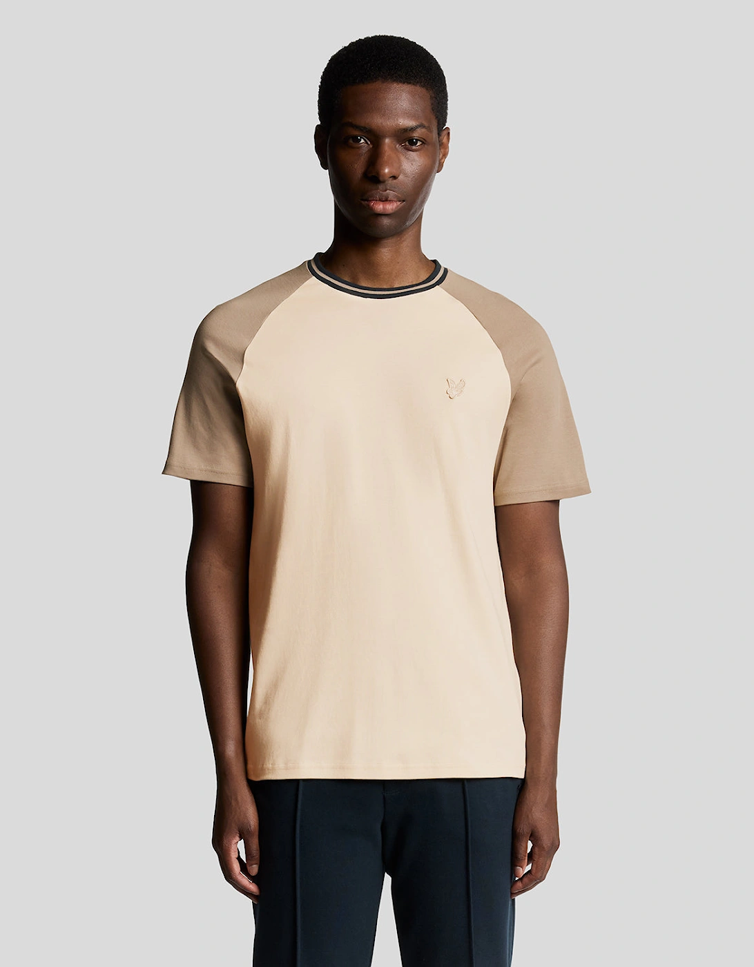 Interlock Contrast Raglan T-shirt, 7 of 6