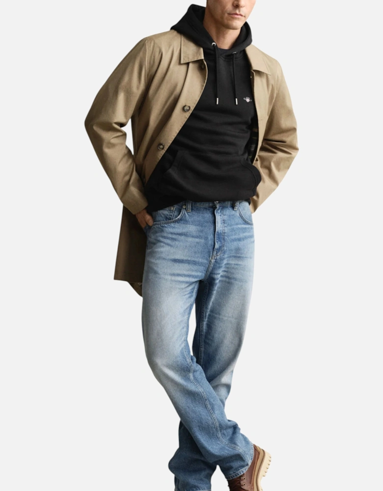 Shield Mens Hoodie Regular Fit Pullover Hooded Sweatshirts