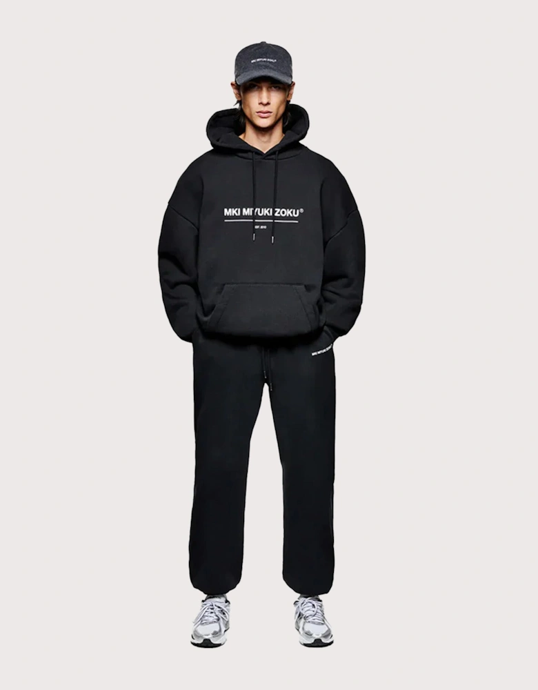 Oversized Linear Hoodie