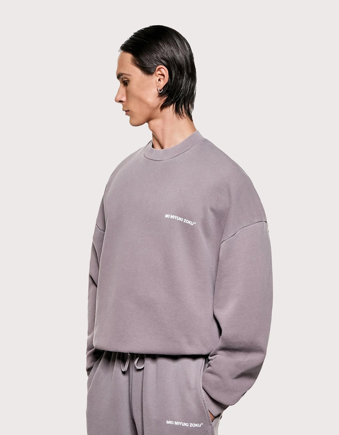 Oversized Uniform Crewneck Sweatshirt