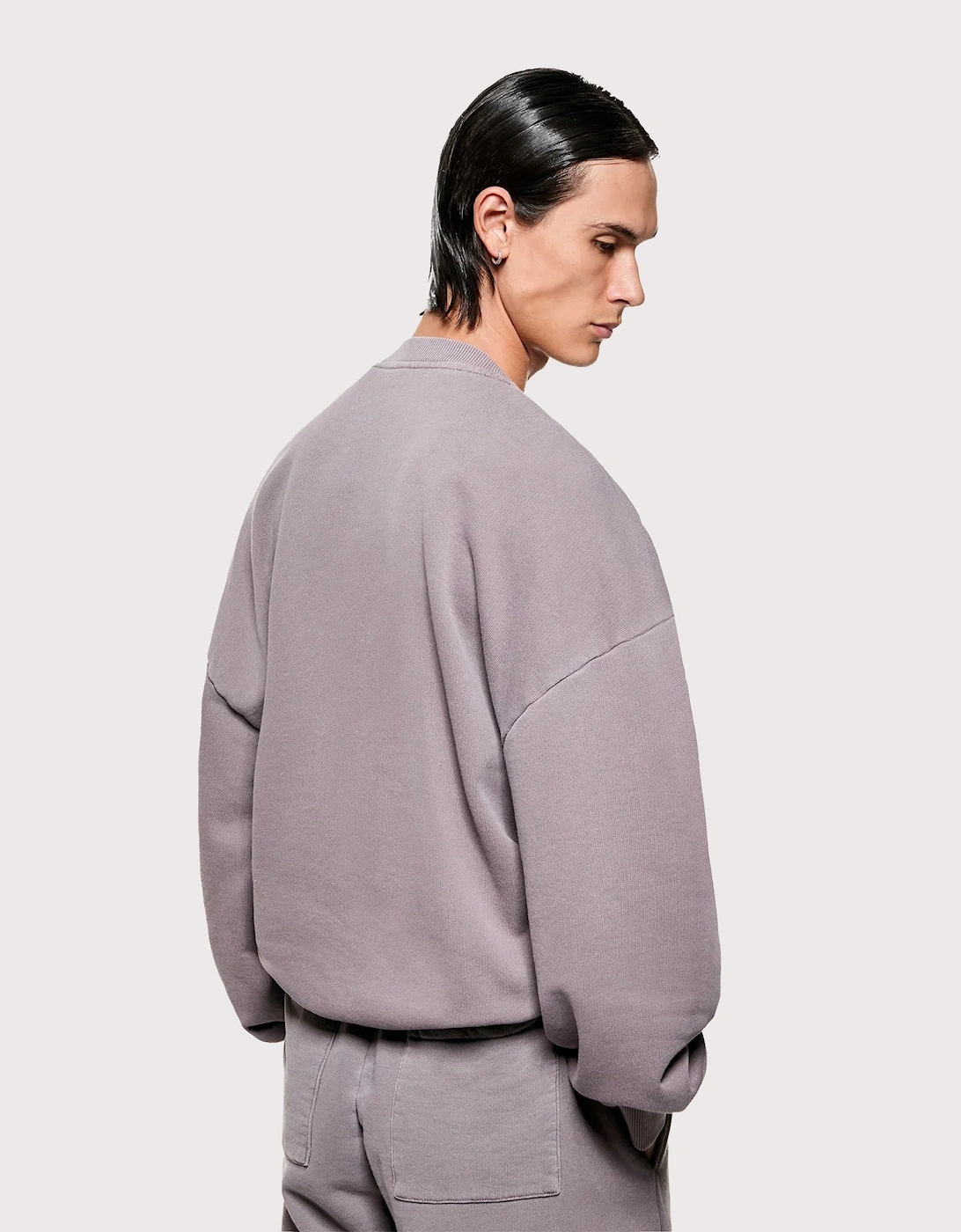 Oversized Uniform Crewneck Sweatshirt