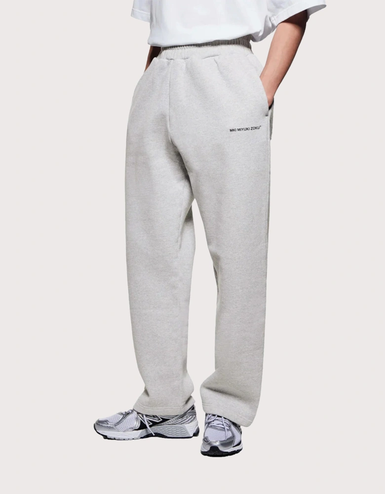Open Hem Uniform Wide Leg Joggers