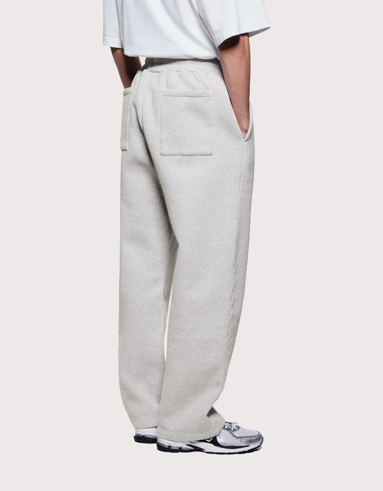 Open Hem Uniform Wide Leg Joggers