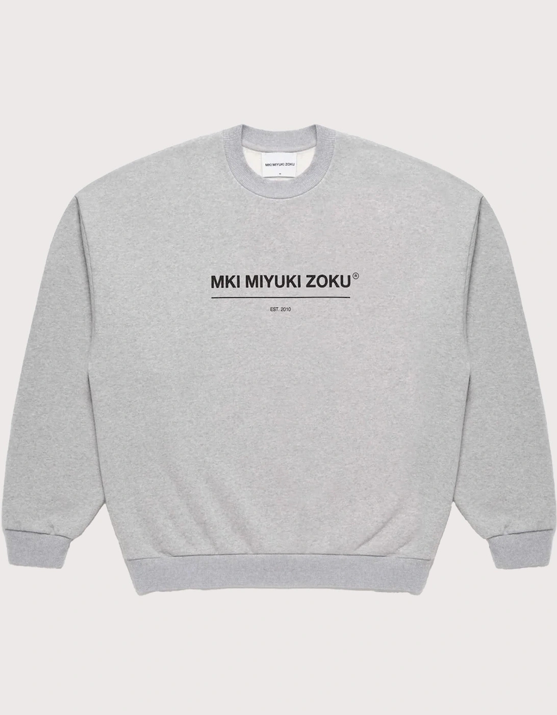 Oversized Linear Crewneck Sweatshirt, 7 of 6