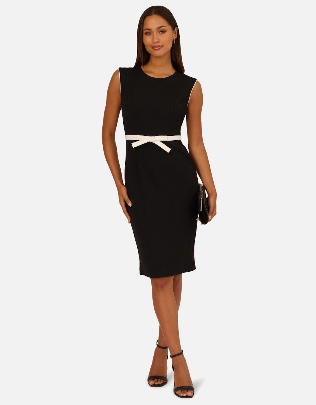 Contrast Trimmed Dress, 2 of 1