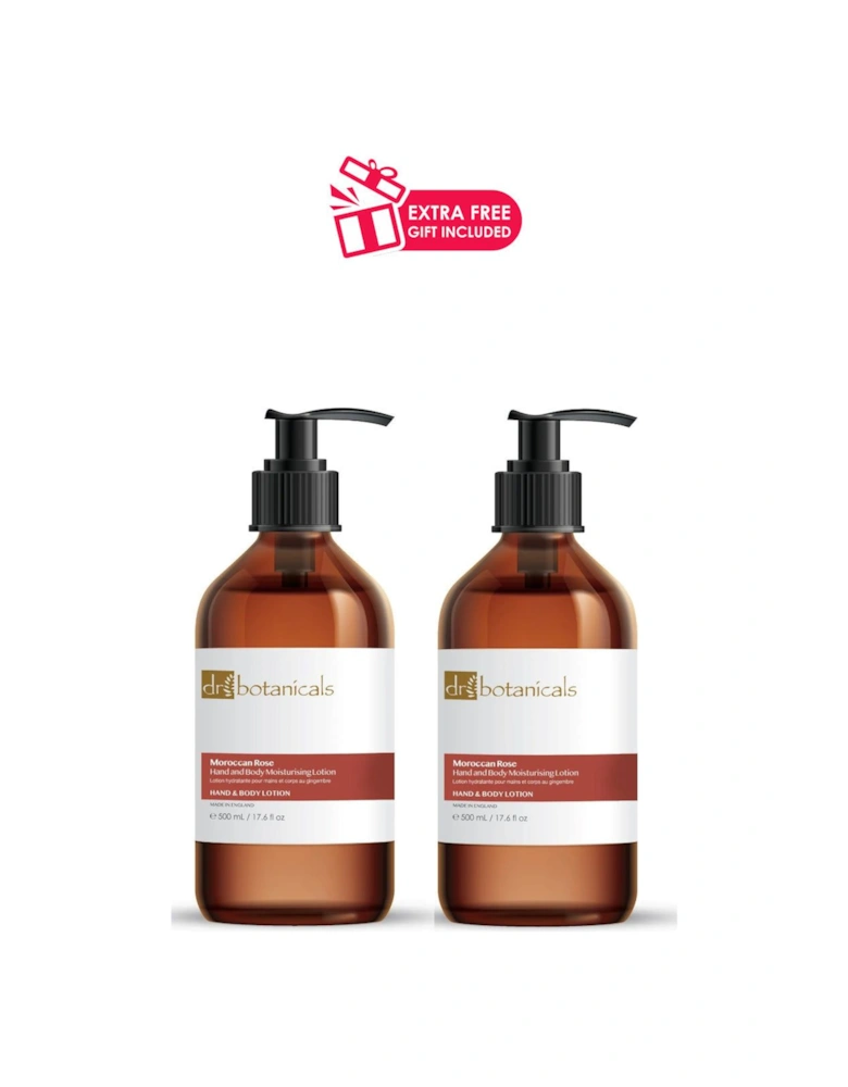 Moroccan Rose Hand & Body Moisturising Lotion 500ml