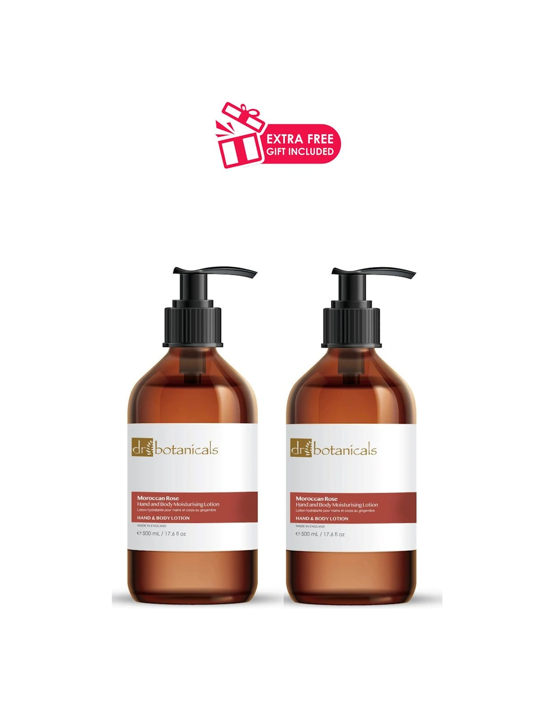 Moroccan Rose Hand & Body Moisturising Lotion 500ml, 2 of 1