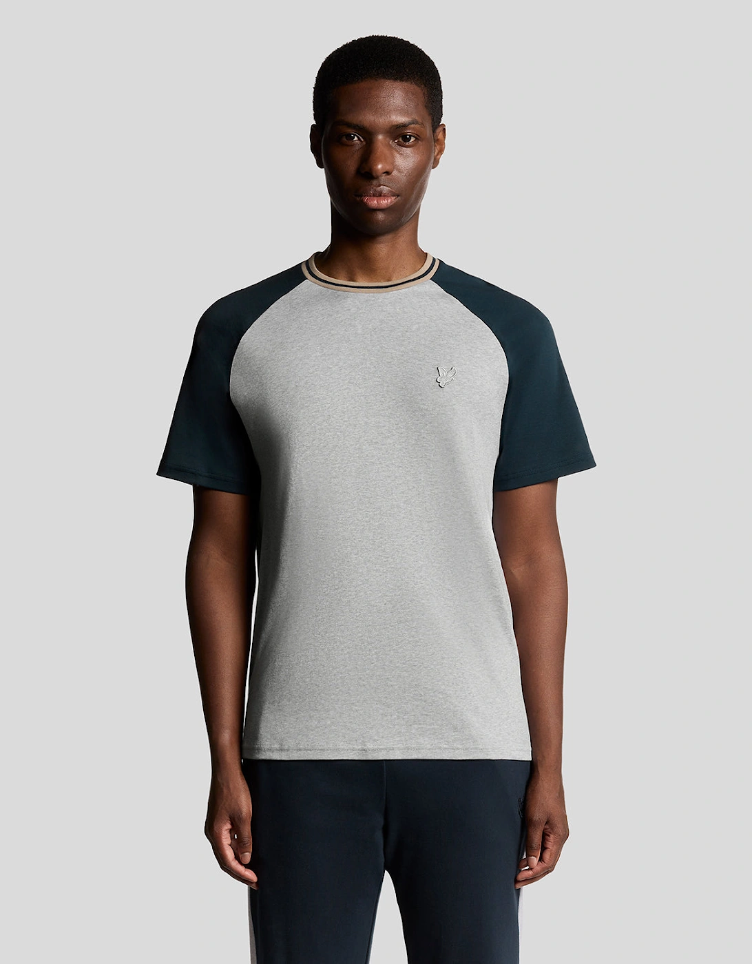 Interlock Contrast Raglan T-shirt, 7 of 6