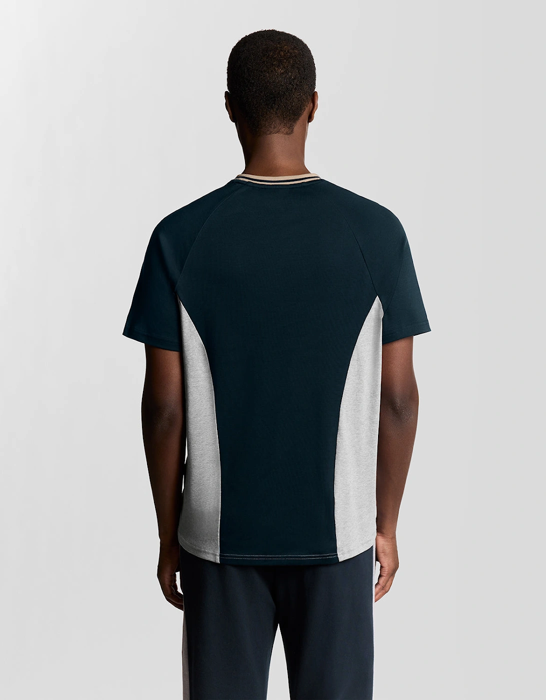 Interlock Contrast Raglan T-shirt